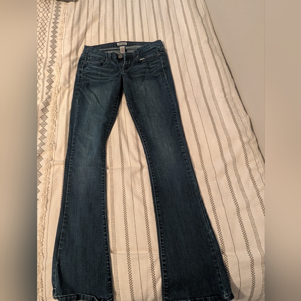 Mudd Dark Blue Flare Women's Jeans